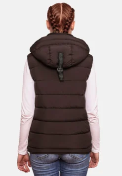 Marikoo Vestes Sans Manches Gilet Taisaa Femme Brun Foncé -Marikoo 7d3ce354e64fbcc6426040eb20944db0 scaled
