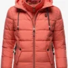 Marikoo Vestes Dhiver Veste D’hiver Taisaa Femme Corail
