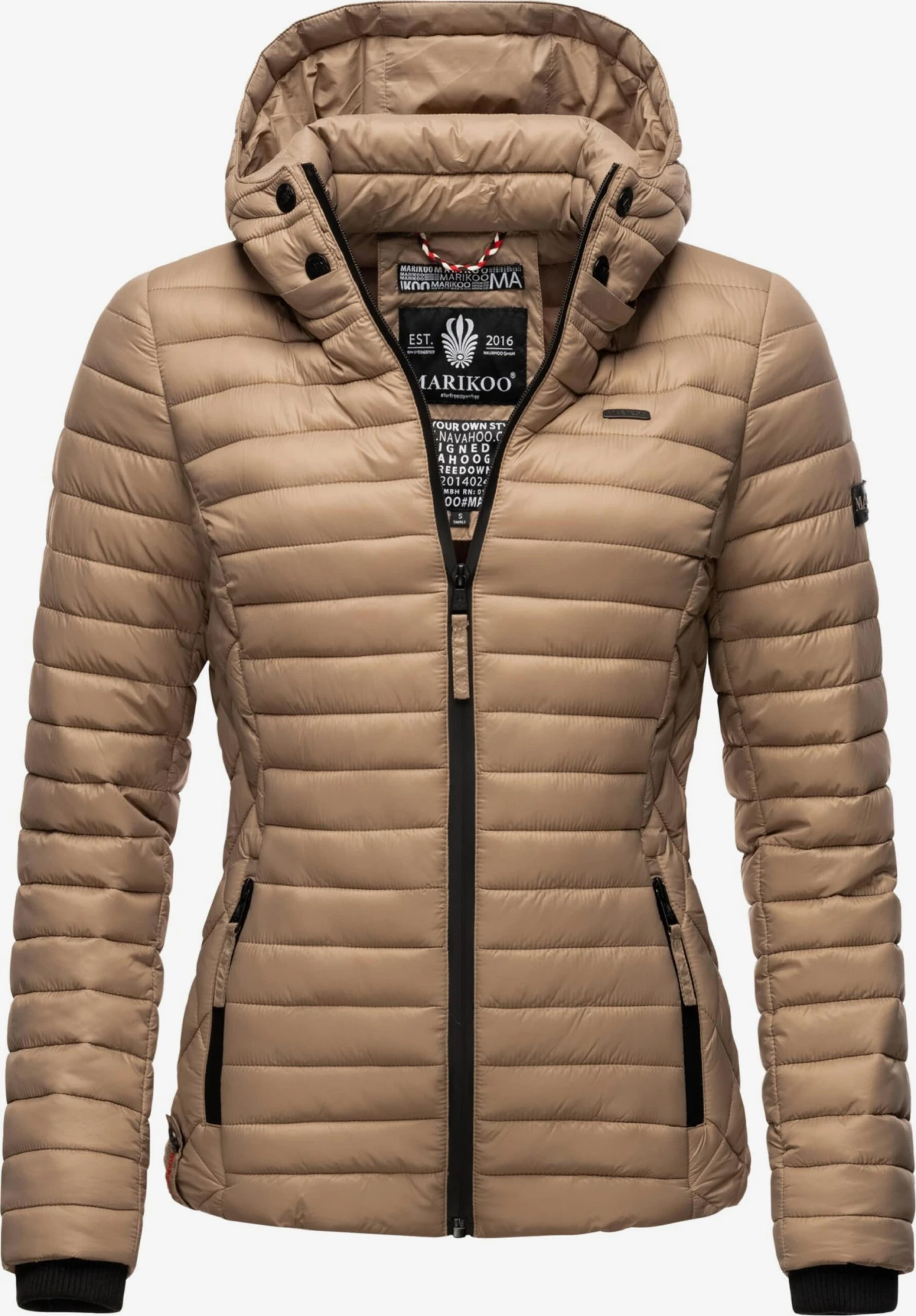 Marikoo Vestes De Mi-saison Veste Mi-saison Femme Or 1 Marikoo Vestes De Mi-saison Veste Mi-saison Femme Or