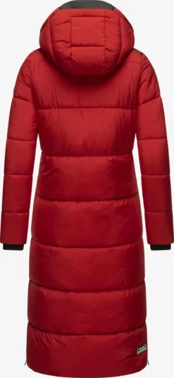 Marikoo Manteaux Dhiver Manteau D’hiver Femme Rouge Rubis -Marikoo 812b7618431ed326beb20654a9c85550 scaled