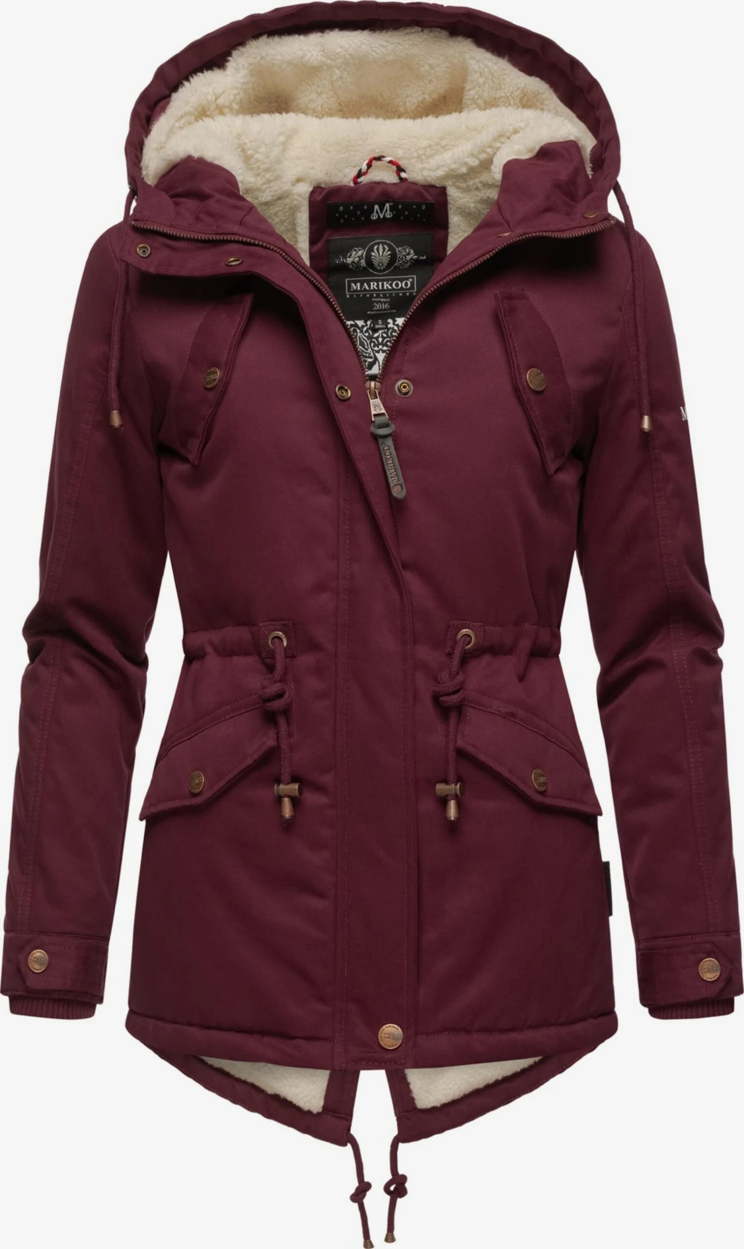 Marikoo Vestes Dhiver Veste D’hiver Manolya Femme Lie De Vin 1 Marikoo Vestes Dhiver Veste D’hiver Manolya Femme Lie De Vin