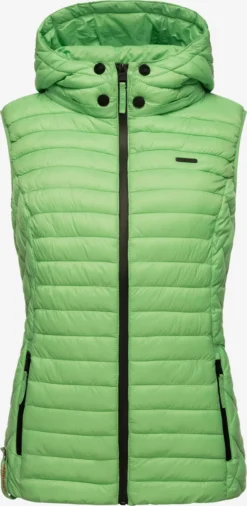 Marikoo Vestes Sans Manches Gilet Femme Vert -Marikoo 8300b1b437a34ee35a2306b729ad19f0 scaled