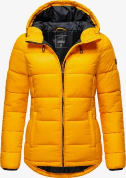Marikoo Vestes Dhiver Veste D’hiver Leandraa Femme Jaune Dor