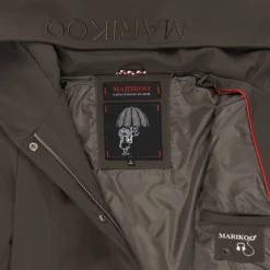 Marikoo Manteaux De Pluie Manteau Fonctionnel Mayleen Femme Marron -Marikoo 84bbf8097d0b404740b6e0ae3c1c2407