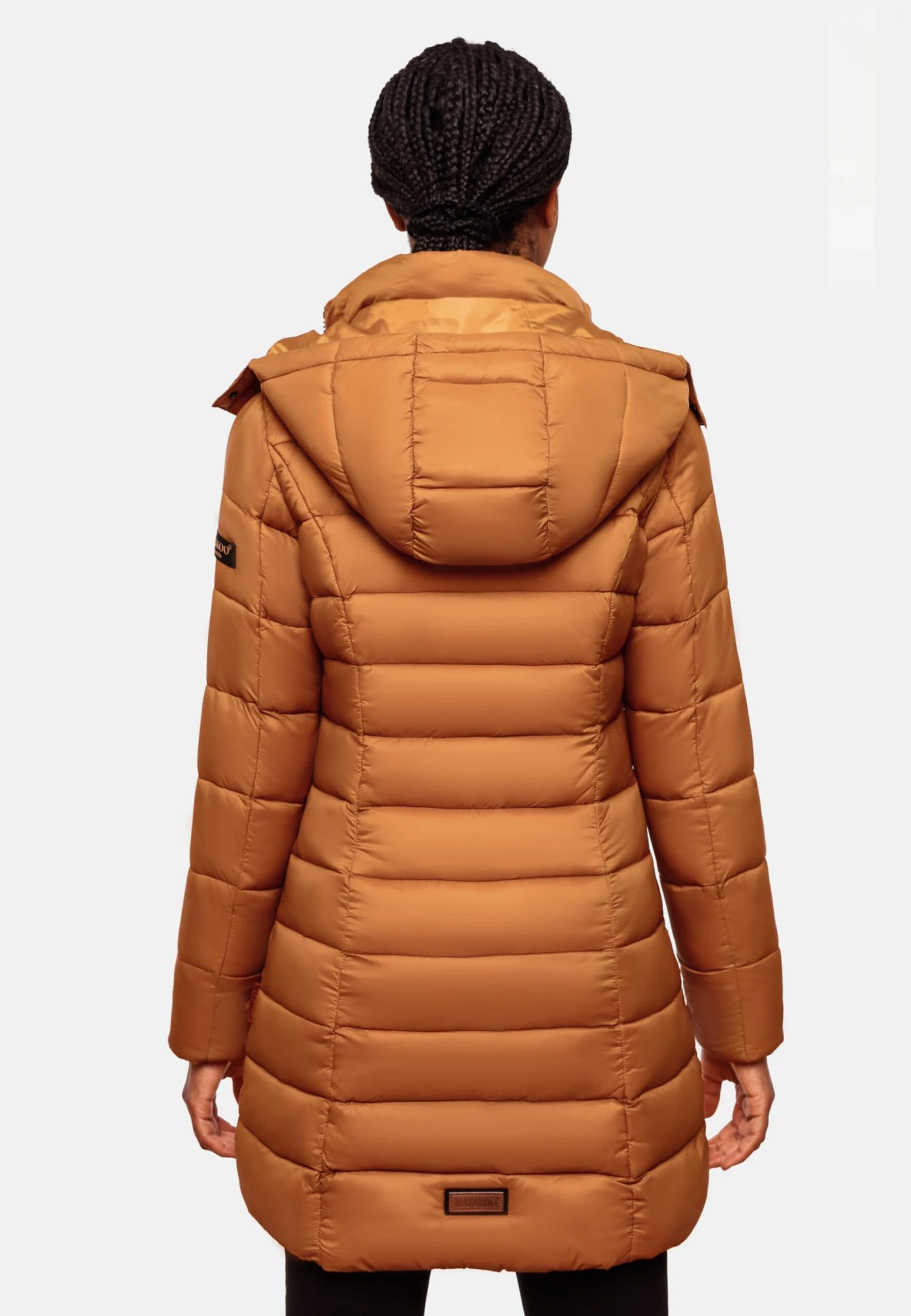 Marikoo Manteaux Courts Manteau D’hiver Abendsternchen Femme Noisette 7 Marikoo Manteaux Courts Manteau D’hiver Abendsternchen Femme Noisette – Image 7