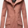 Marikoo Manteaux De Pluie Manteau Fonctionnel Mayleen Femme Rose