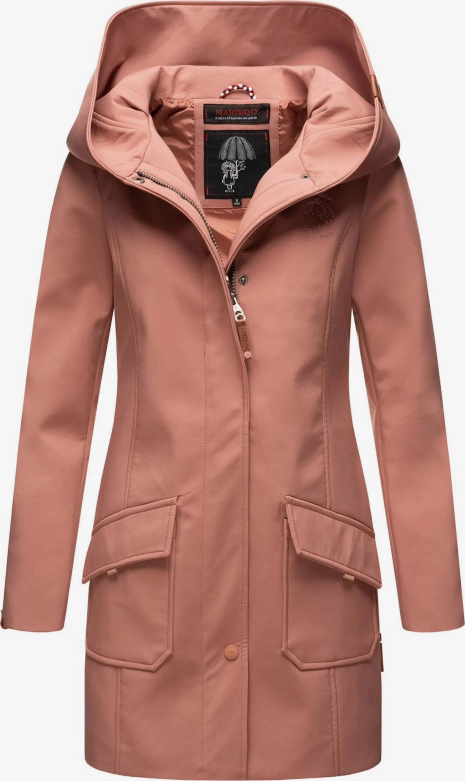 Marikoo Manteaux De Pluie Manteau Fonctionnel Mayleen Femme Rose 1 Marikoo Manteaux De Pluie Manteau Fonctionnel Mayleen Femme Rose