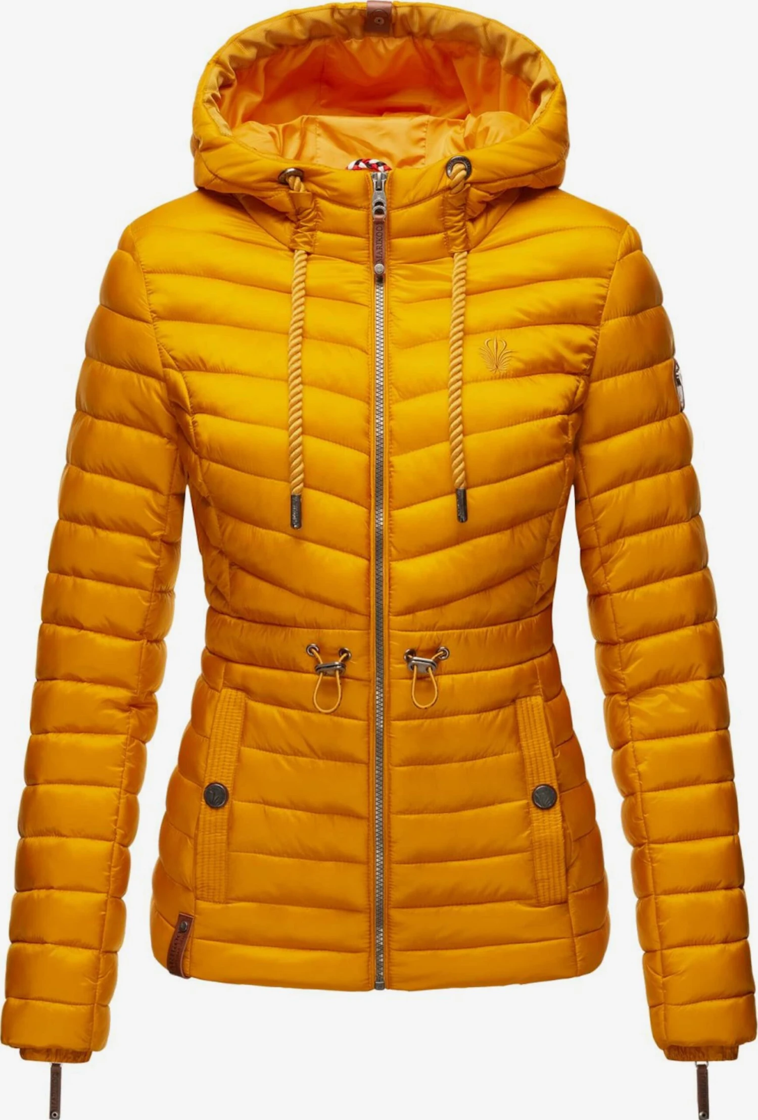 Marikoo Vestes De Mi-saison Veste Mi-saison Aniyaa Femme Jaune Dor 1 Marikoo Vestes De Mi-saison Veste Mi-saison Aniyaa Femme Jaune Dor