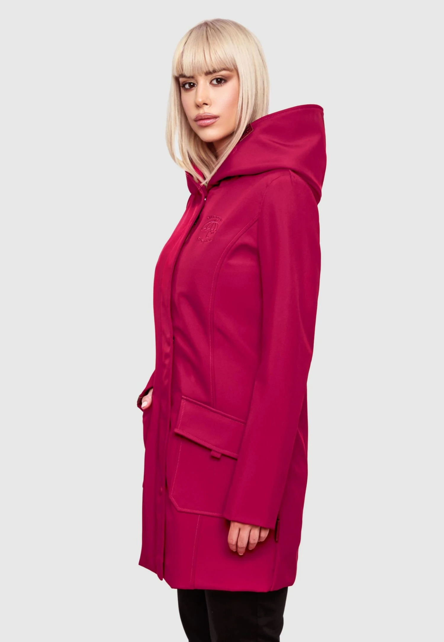 Marikoo Manteaux De Pluie Manteau Fonctionnel Mayleen Femme Magenta 5 Marikoo Manteaux De Pluie Manteau Fonctionnel Mayleen Femme Magenta – Image 5