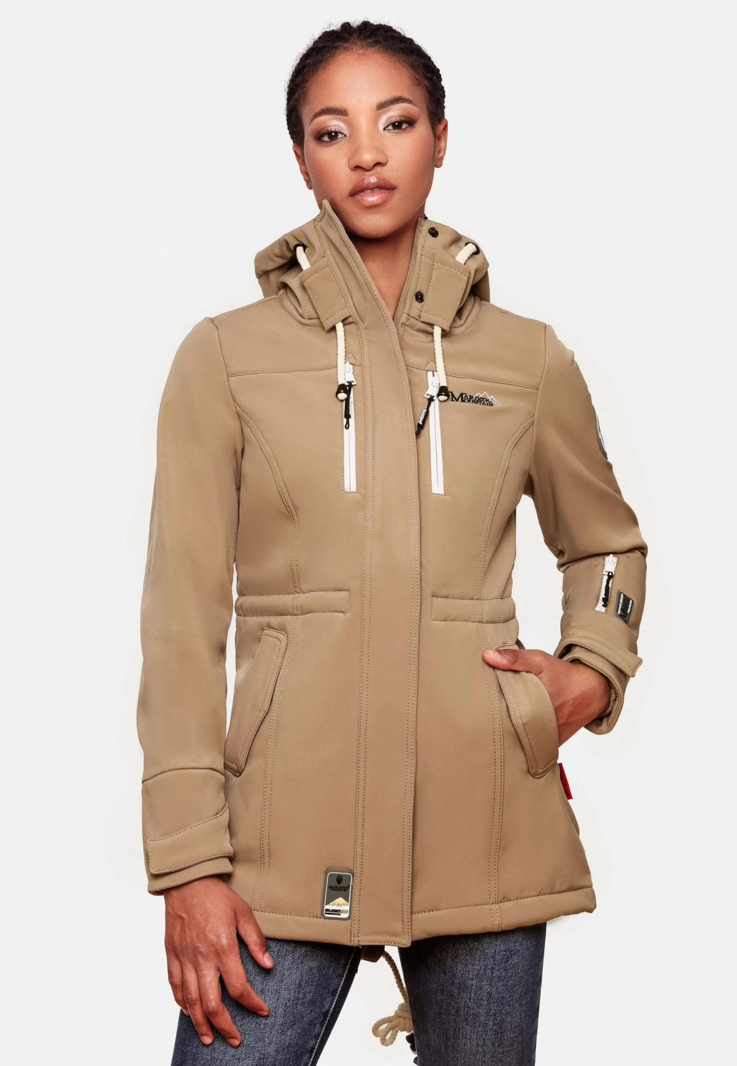 Marikoo Manteaux De Pluie Manteau Fonctionnel Zimtzicke Femme Noisette 5 Marikoo Manteaux De Pluie Manteau Fonctionnel Zimtzicke Femme Noisette – Image 5
