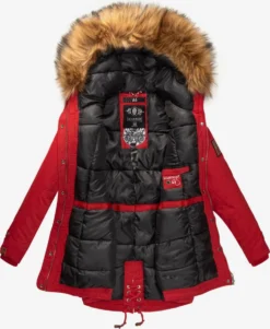 Marikoo Parkas Parka D’hiver La Viva Femme Rouge Clair -Marikoo 8d8915d389add2e10293a47922dec0a7 scaled