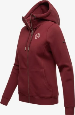Marikoo Sweats Zippés Veste De Survêtement Setsunaa Femme Bordeaux -Marikoo 8d933c53e9d3016075849f01d6121919 scaled