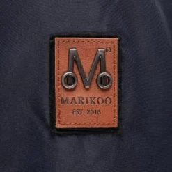 Marikoo Parkas Parka D’hiver Kamii Femme Bleu Foncé -Marikoo 8e6475bbfb886b7dae7cf6d3ff3e321b