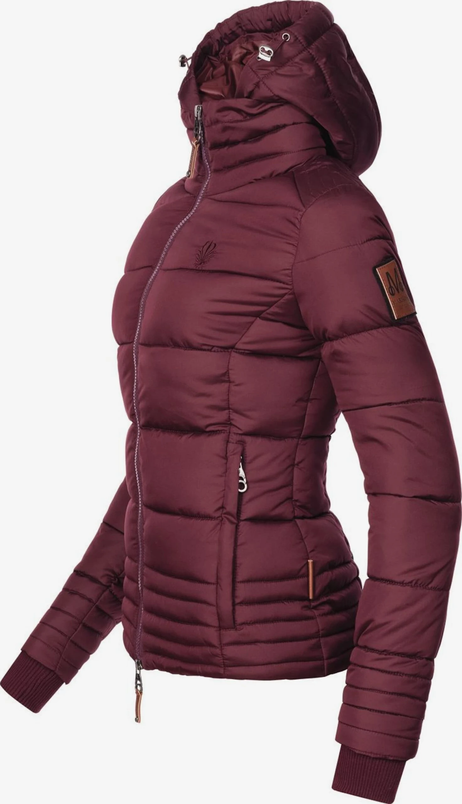 Marikoo Vestes Dhiver Veste D’hiver Sole Femme Bordeaux 2 Marikoo Vestes Dhiver Veste D’hiver Sole Femme Bordeaux – Image 2