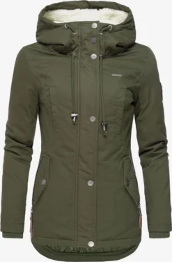 Marikoo Vestes Dhiver Veste D’hiver Bikoo Femme Kaki