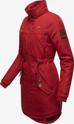 Marikoo Parkas Parka D’hiver Kamii Femme Rouge -Marikoo 9297bb481096ef956d1daea869df2dbf scaled
