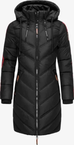 Marikoo Manteaux Dhiver Manteau D’hiver Armasa Femme Noir