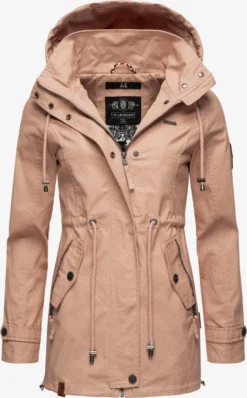 Marikoo Parkas Parka Mi-saison Nyokoo Femme Rose