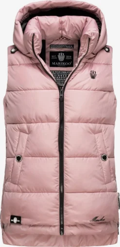 Marikoo Vestes Sans Manches Gilet Zarinaa Femme Rose