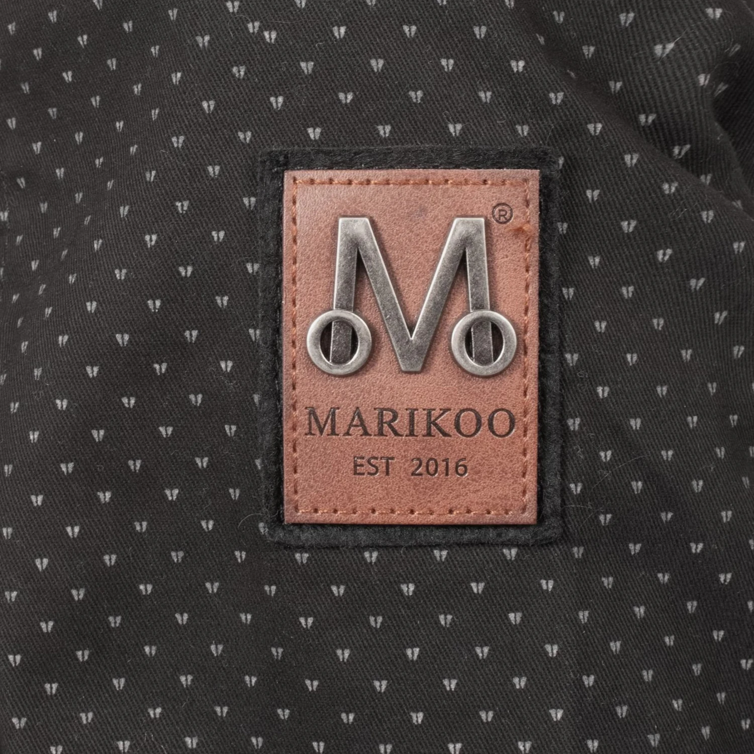 Marikoo Parkas Parka Mi-saison Nyokoo Femme Noir 6 Marikoo Parkas Parka Mi-saison Nyokoo Femme Noir – Image 6