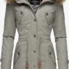 Marikoo Parkas Parka D’hiver La Viva Femme Gris