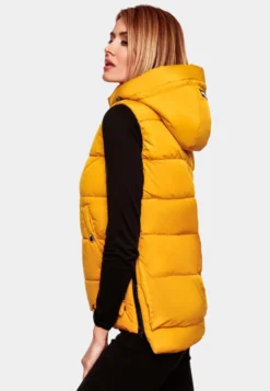 Marikoo Vestes Sans Manches Gilet Zarinaa Femme Jaune Dor -Marikoo 96b8c0d57c9150b1aee0d91e95166222 scaled
