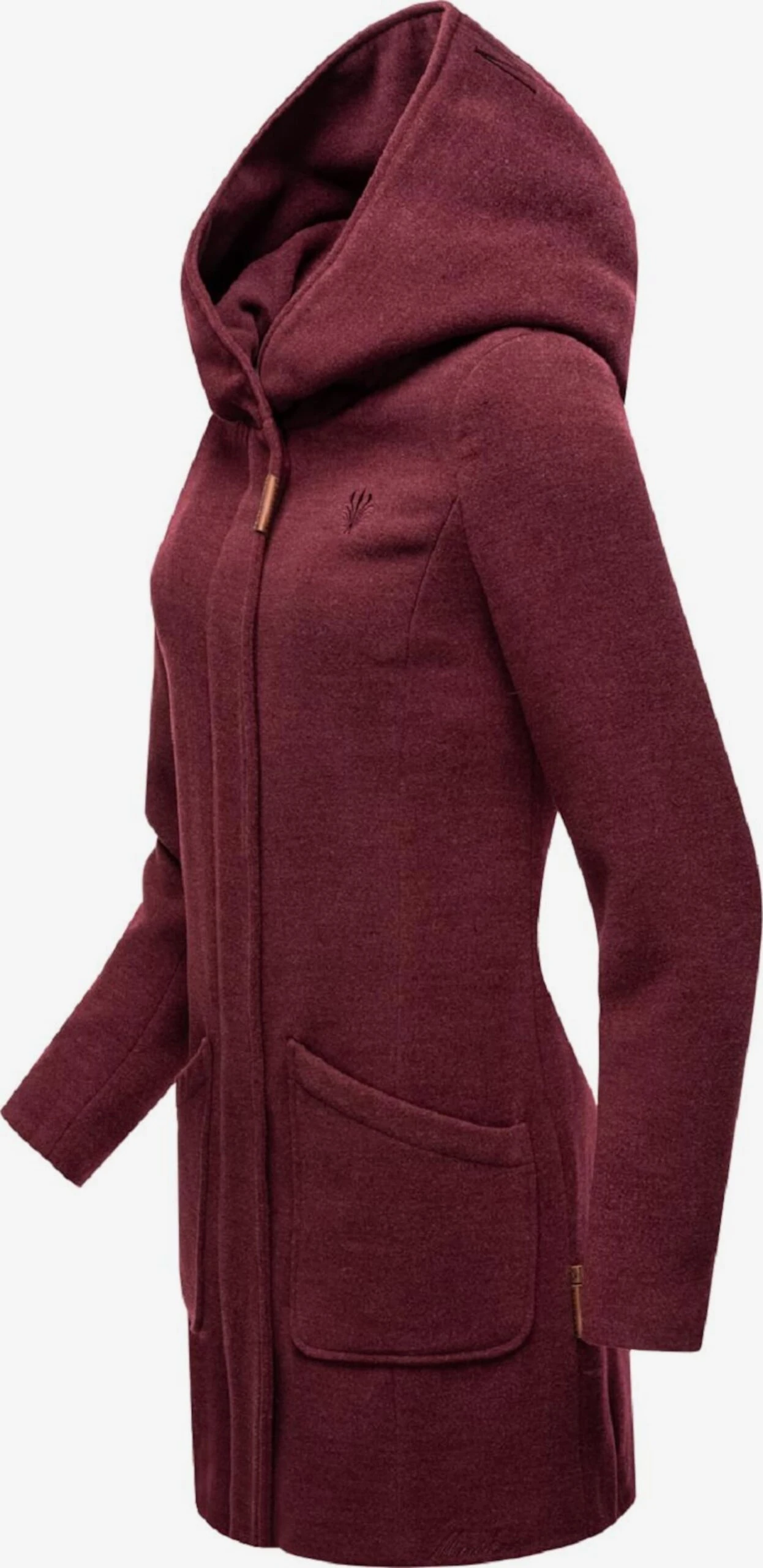 Marikoo Manteaux Dhiver Manteau D’hiver Maikoo Femme Bordeaux 2 Marikoo Manteaux Dhiver Manteau D’hiver Maikoo Femme Bordeaux – Image 2