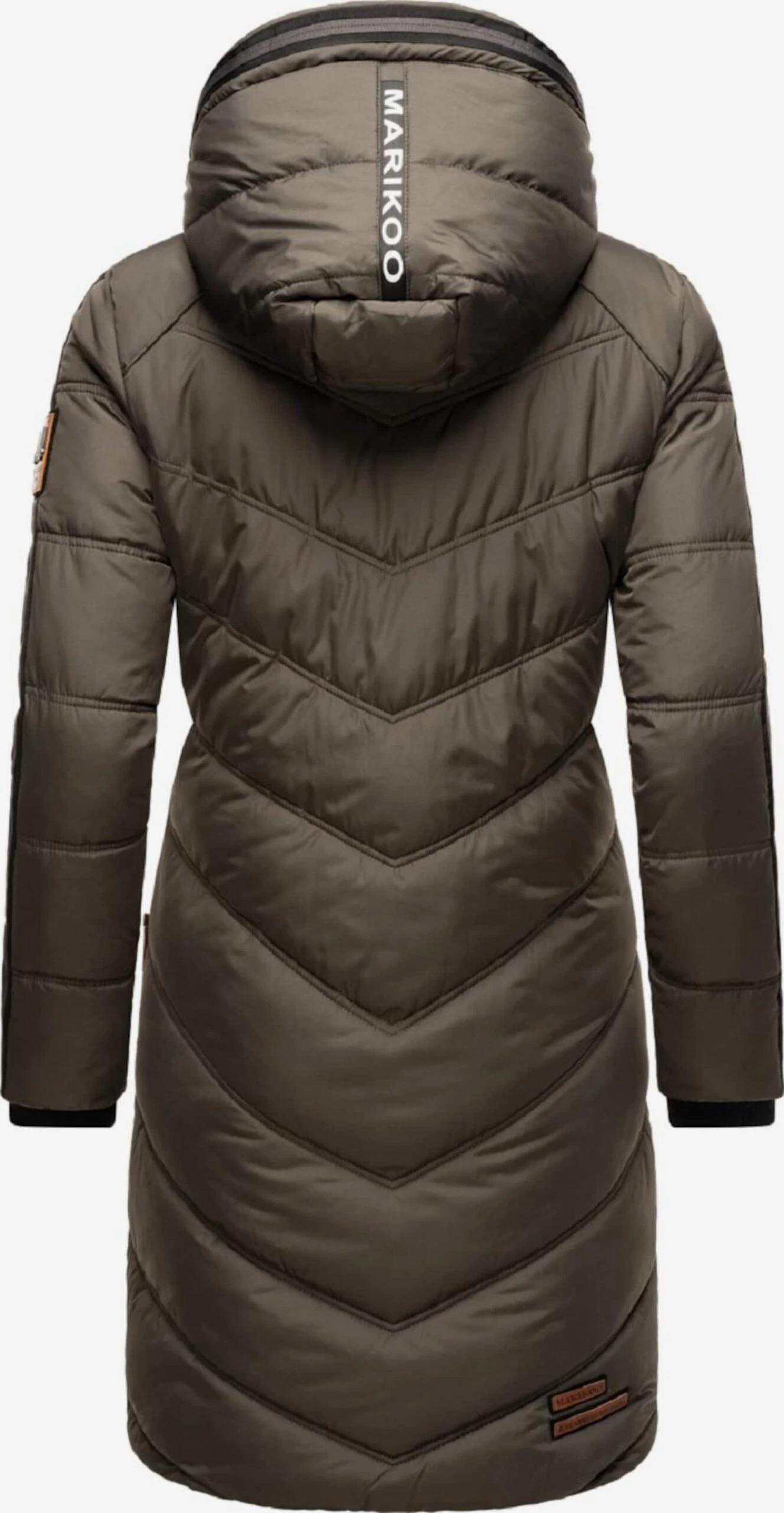 Marikoo Manteaux Dhiver Manteau D’hiver Armasa Femme Anthracite 3 Marikoo Manteaux Dhiver Manteau D’hiver Armasa Femme Anthracite – Image 3