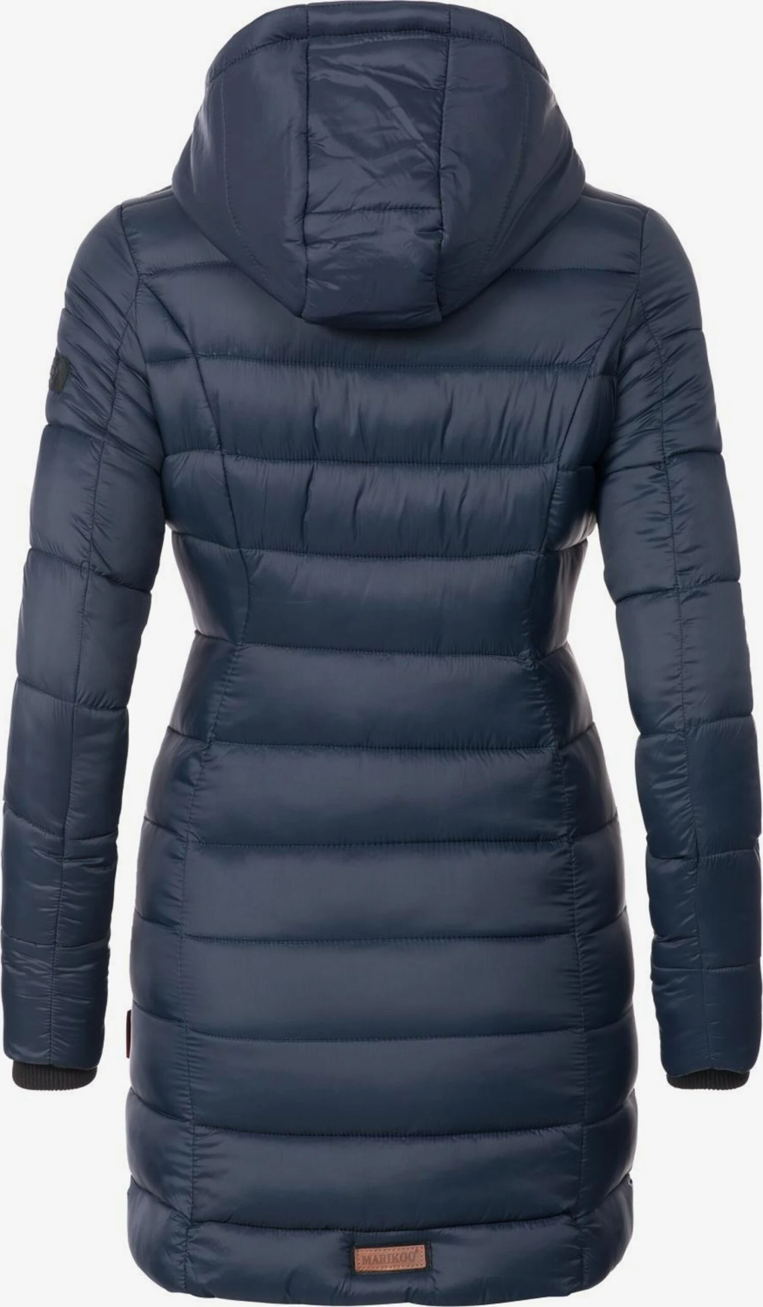 Marikoo Manteaux Courts Manteau D’hiver Abendsternchen Femme Bleu Nuit 2 Marikoo Manteaux Courts Manteau D’hiver Abendsternchen Femme Bleu Nuit – Image 2