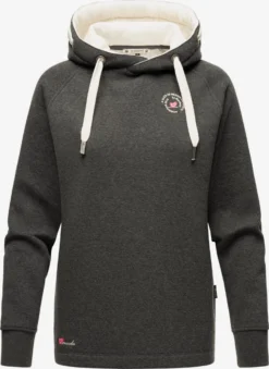 Marikoo Sweats à Capuche Sweat-shirt Airii Femme Gris