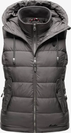 Marikoo Vestes Sans Manches Gilet Taisaa Femme Gris Foncé