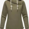 Marikoo Sweats à Capuche Sweat-shirt Izuyaa Femme Olive