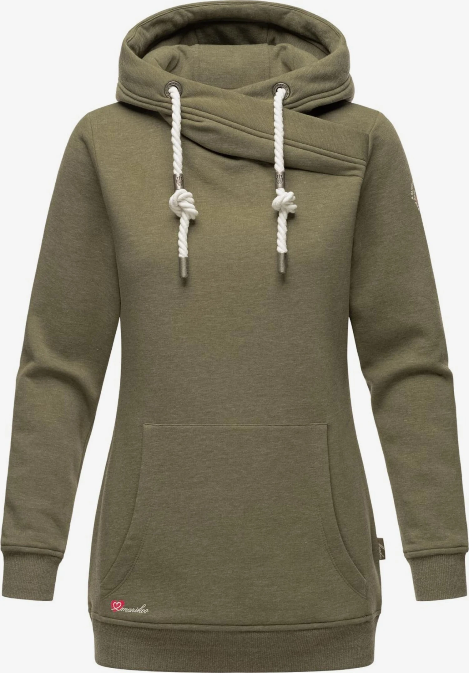 Marikoo Sweats à Capuche Sweat-shirt Izuyaa Femme Olive 1 Marikoo Sweats à Capuche Sweat-shirt Izuyaa Femme Olive