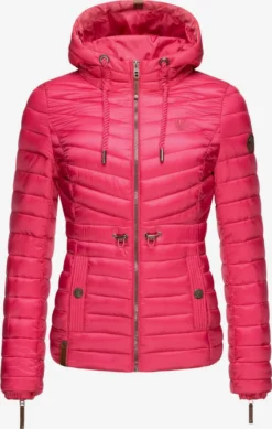 Marikoo Vestes De Mi-saison Veste Mi-saison Femme Framboise -Marikoo 9ec4f25ea7b08141cd685b37cee6796a scaled