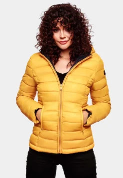 Marikoo Vestes Dextérieur Veste Fonctionnelle Femme Jaune Foncé -Marikoo 9f8b3dcd0fb6bd3860367bc11ad5ad14 scaled
