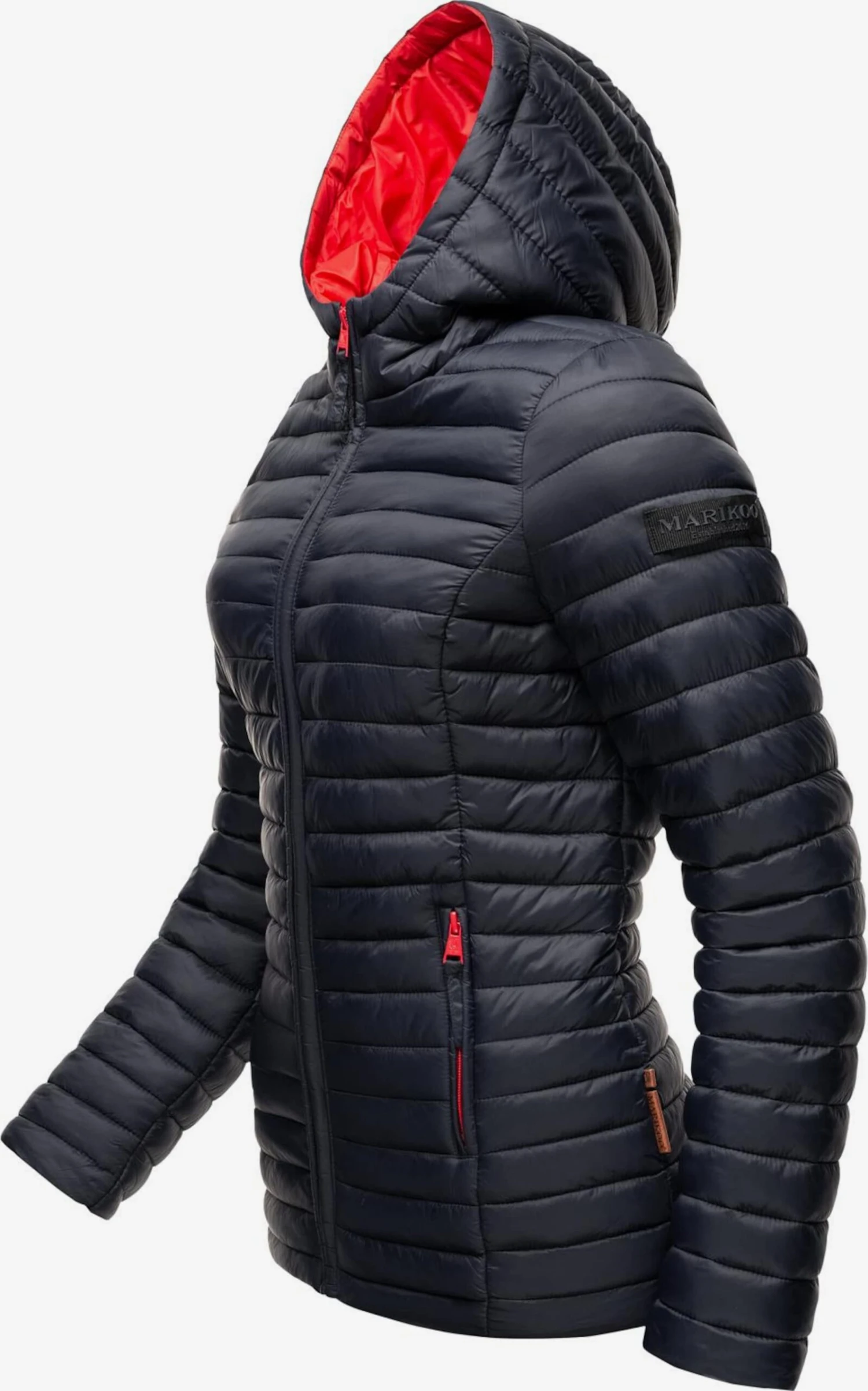 Marikoo Vestes De Mi-saison Veste Mi-saison Asraa Femme Bleu Marine 2 Marikoo Vestes De Mi-saison Veste Mi-saison Asraa Femme Bleu Marine – Image 2