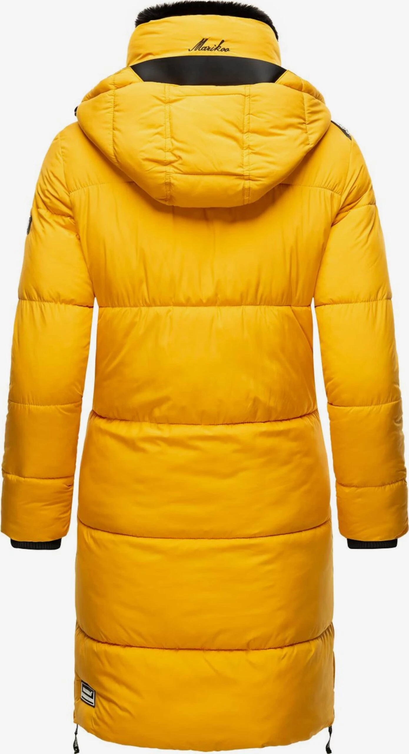 Marikoo Manteaux Dhiver Manteau D’hiver Femme Jaune 3 Marikoo Manteaux Dhiver Manteau D’hiver Femme Jaune – Image 3
