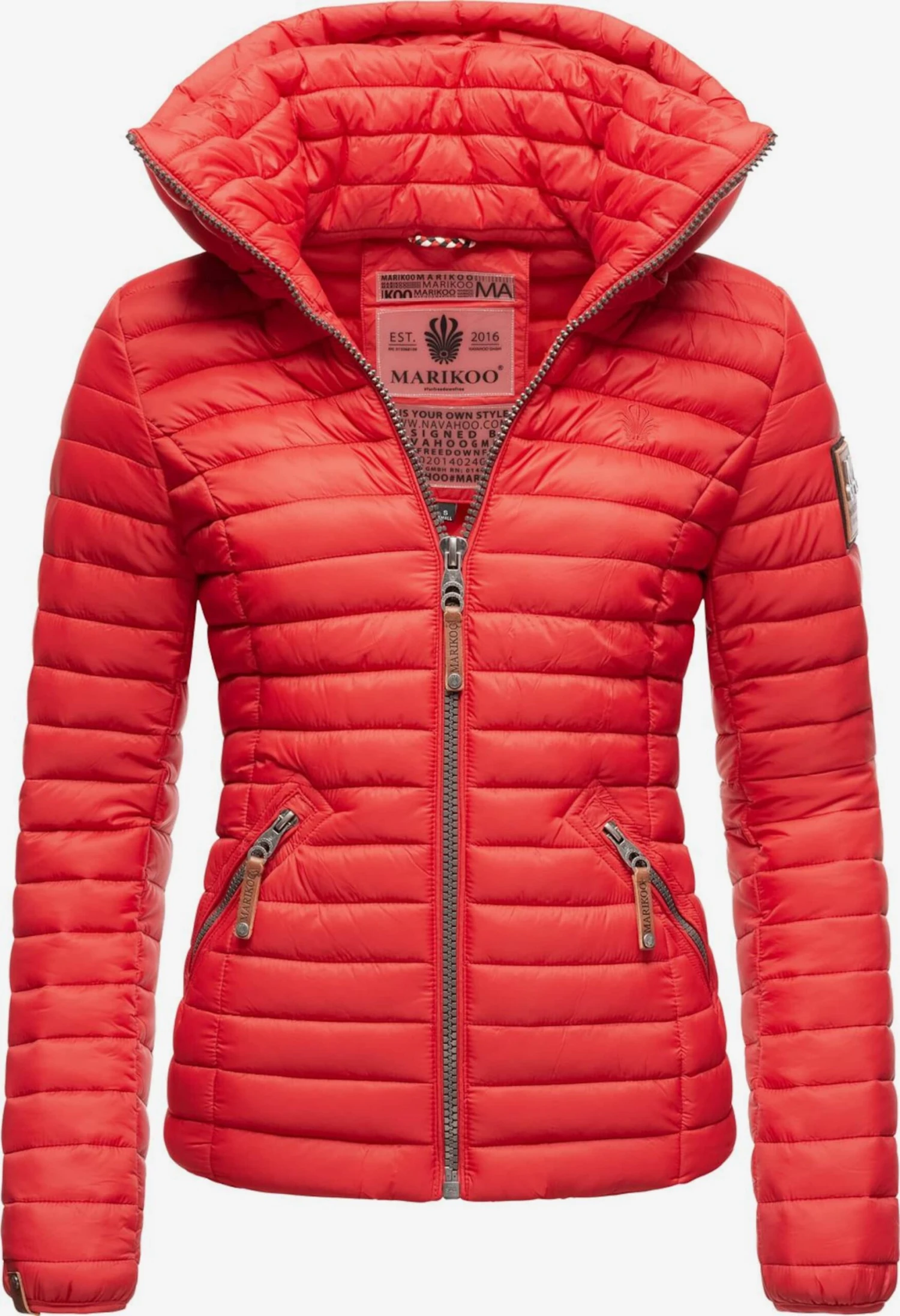 Marikoo Vestes De Mi-saison Veste Mi-saison Löwenbaby Femme Rouge 1 Marikoo Vestes De Mi-saison Veste Mi-saison Löwenbaby Femme Rouge