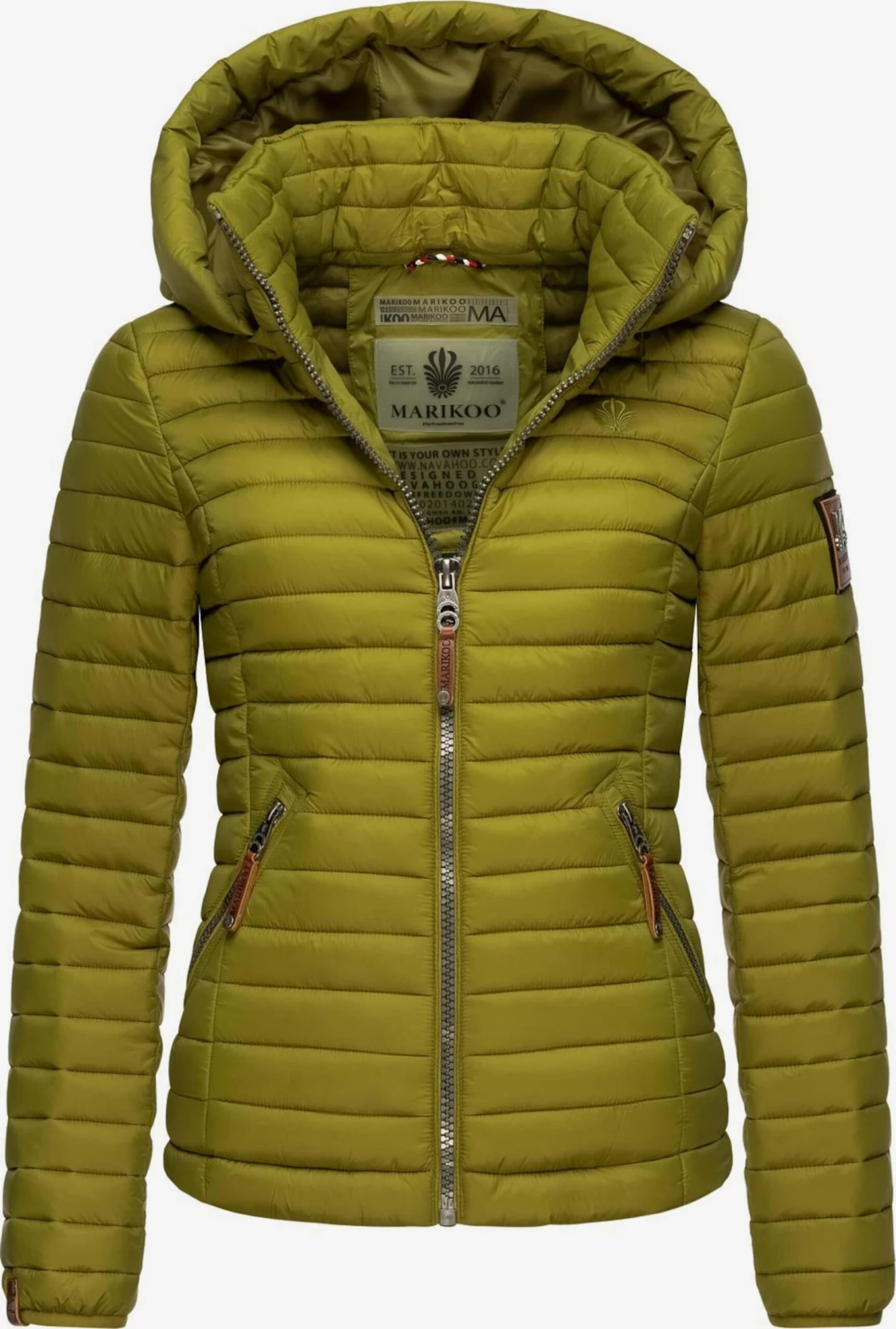 Marikoo Vestes De Mi-saison Veste Mi-saison Löwenbaby Femme Vert 1 Marikoo Vestes De Mi-saison Veste Mi-saison Löwenbaby Femme Vert