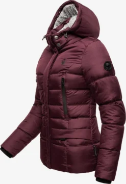 Marikoo Vestes Dhiver Veste D’hiver Loveleen Femme Bordeaux -Marikoo a1e8be3b262aec571c7b085168dd4520 scaled