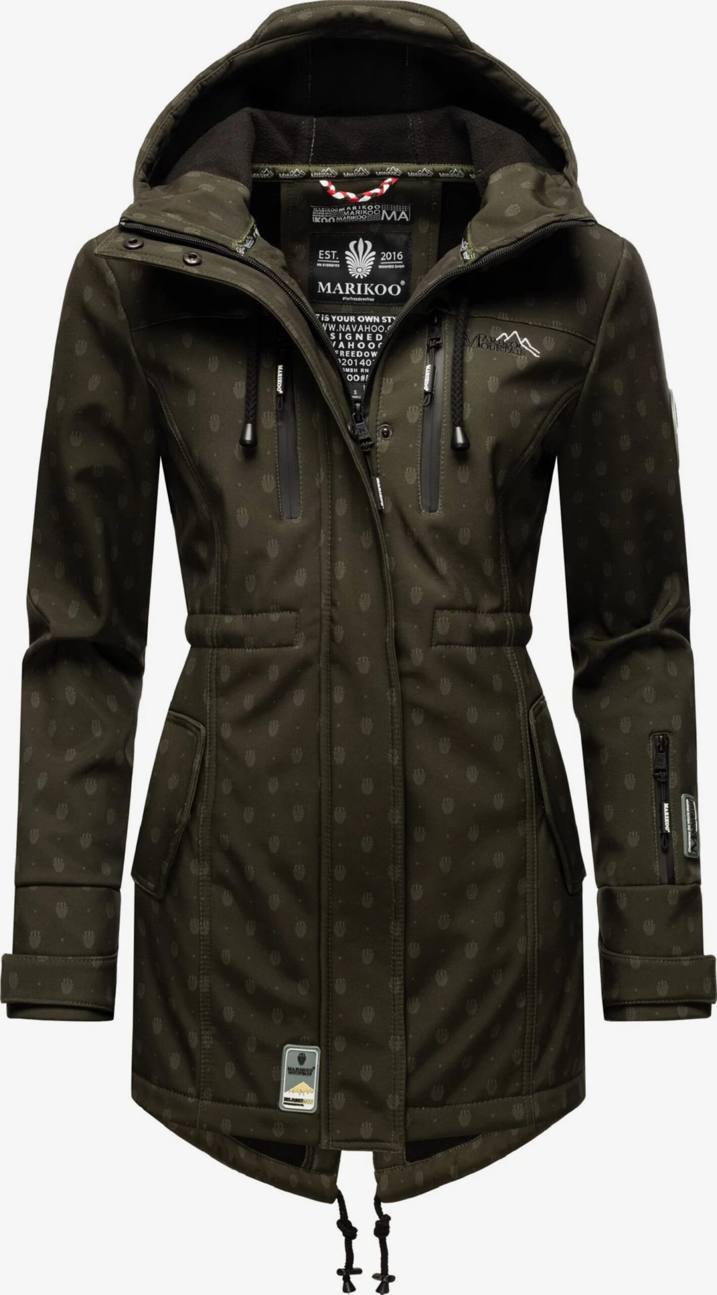 Marikoo Manteaux De Pluie Manteau Fonctionnel Zimtzicke Femme Vert Foncé 1 Marikoo Manteaux De Pluie Manteau Fonctionnel Zimtzicke Femme Vert Foncé