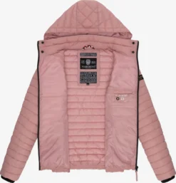 Marikoo Vestes De Mi-saison Veste Mi-saison Femme Rose -Marikoo a3432ab953750a1ac925749b989f3070