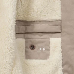 Marikoo Vestes Dhiver Veste D’hiver Manolya Femme Beige Clair -Marikoo a34cab29bcf01051775cde439aadf4d9