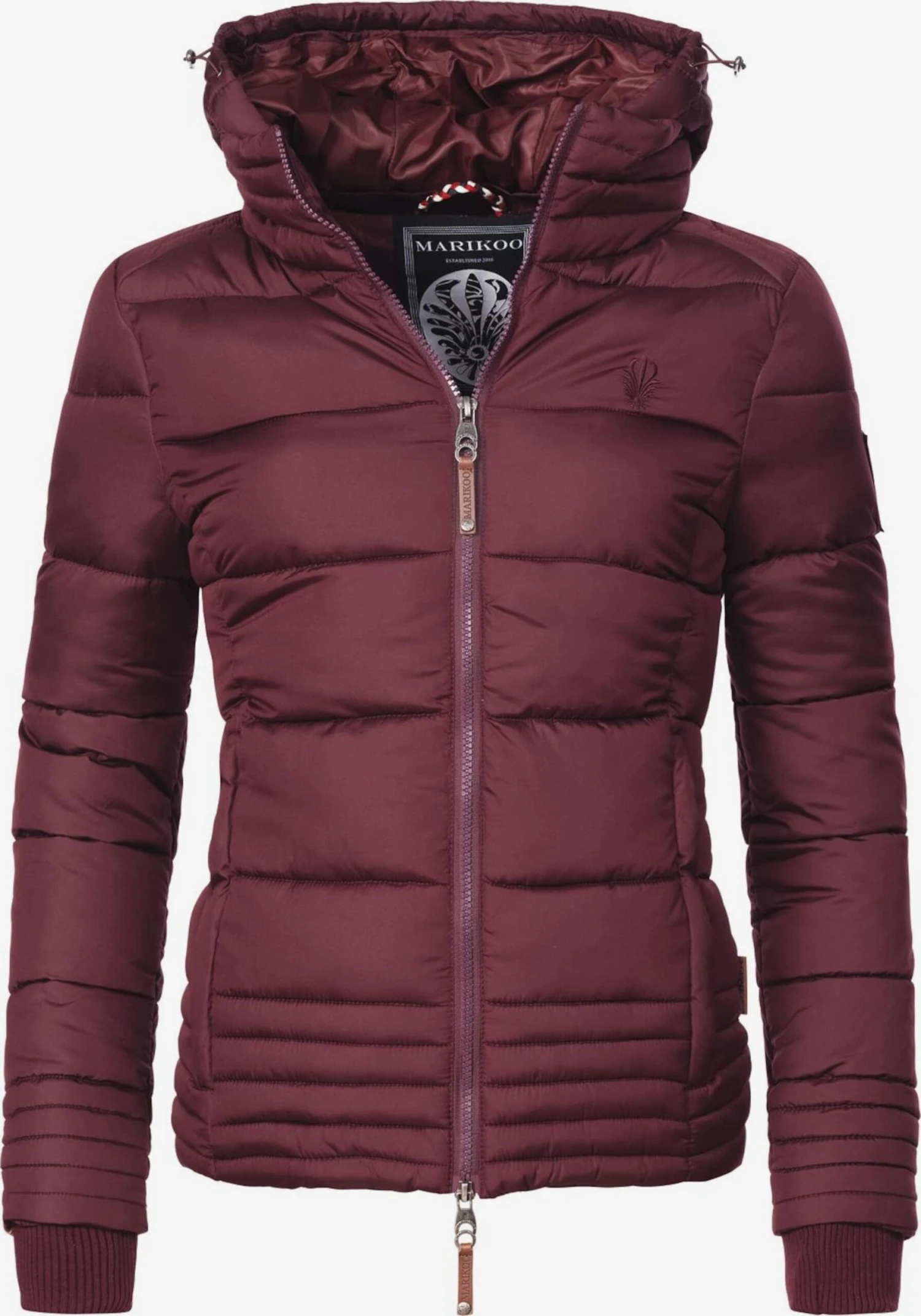 Marikoo Vestes Dhiver Veste D’hiver Sole Femme Bordeaux 1 Marikoo Vestes Dhiver Veste D’hiver Sole Femme Bordeaux