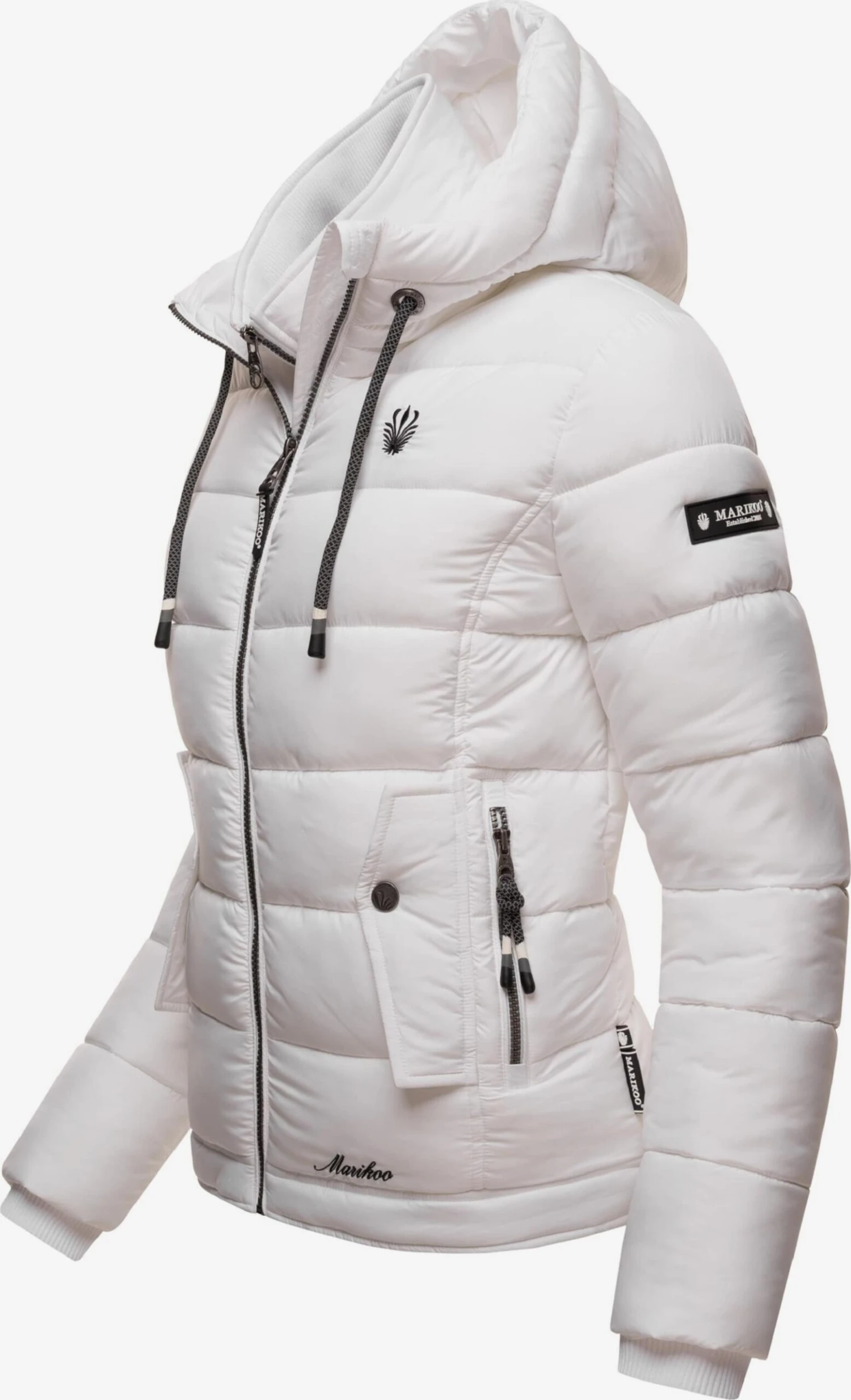 Marikoo Vestes Dhiver Veste D’hiver Taisaa Femme Blanc 2 Marikoo Vestes Dhiver Veste D’hiver Taisaa Femme Blanc – Image 2