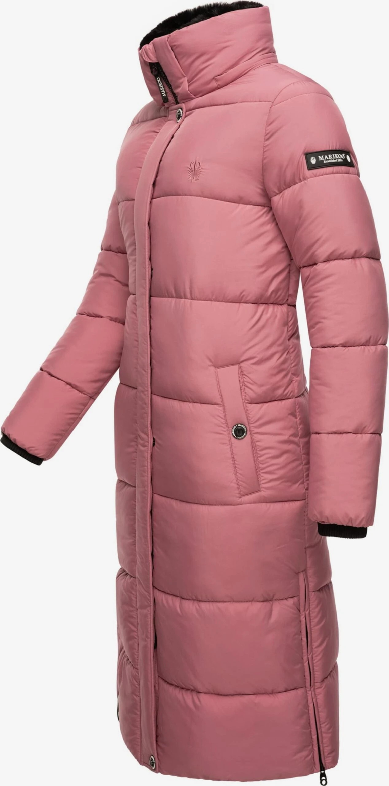 Marikoo Manteaux Dhiver Manteau D’hiver Femme Rose 5 Marikoo Manteaux Dhiver Manteau D’hiver Femme Rose – Image 5