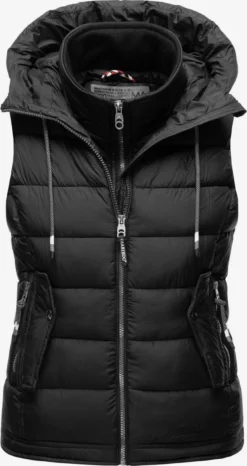 Marikoo Vestes Sans Manches Gilet Taisaa Femme Noir