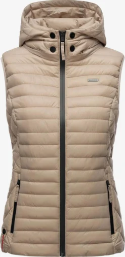 Marikoo Vestes Sans Manches Gilet Hasenpfote Femme Noisette -Marikoo a9578975924fcdea01669f45cb528789 scaled