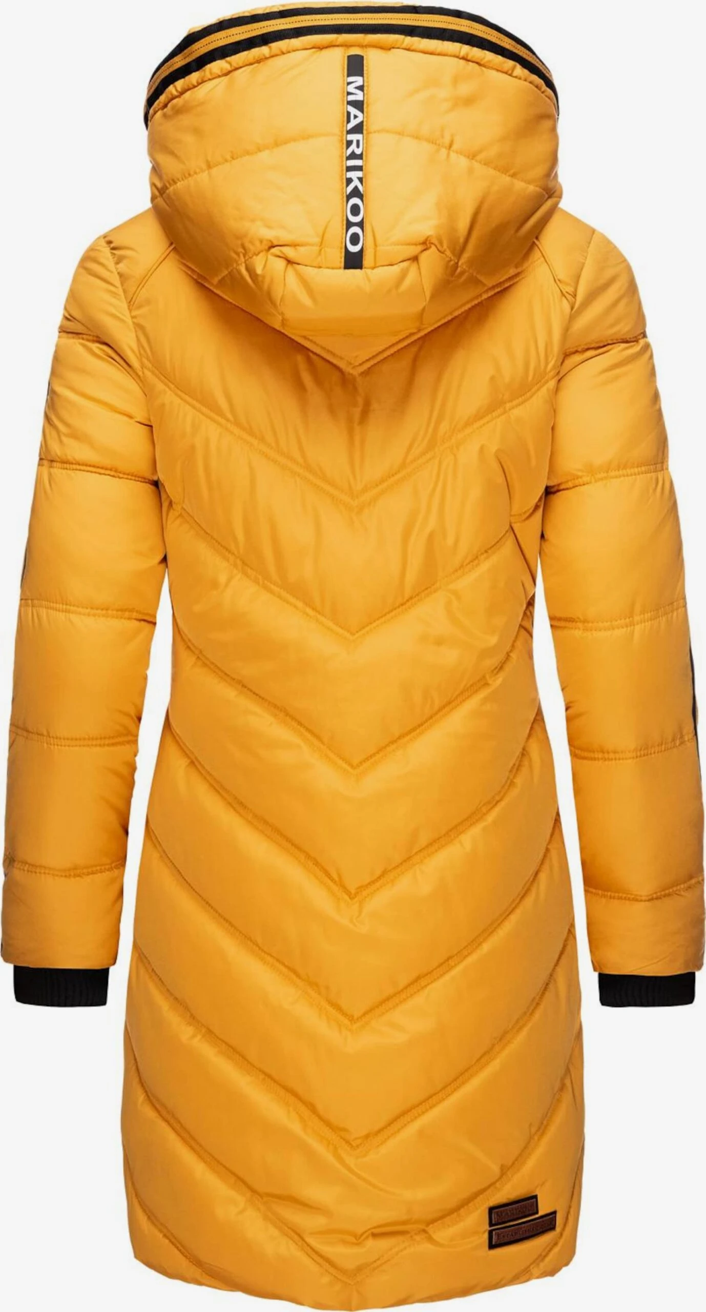 Marikoo Manteaux Dhiver Manteau D’hiver Armasa Femme Jaune 2 Marikoo Manteaux Dhiver Manteau D’hiver Armasa Femme Jaune – Image 2