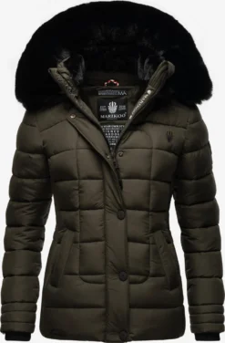 Marikoo Vestes Dhiver Veste D’hiver Qesraa Femme Anthracite